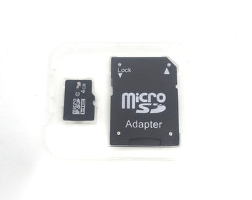 Micro SD kort m. Adaptor (2 gb - 4 gb)
