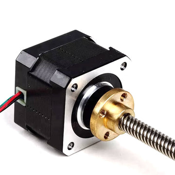 Nema17 Stepper Motor with Leadscrew -42STH40-1684L300E - Ex Trident