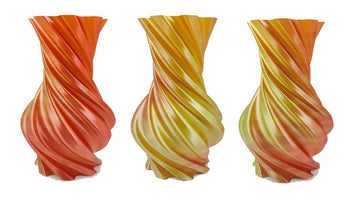 BiColor - Silky PLA - Red&Light Green - 1.75mm - 1kg
