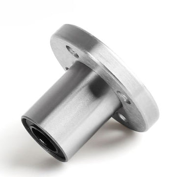 LM12UU Round Flange Linear Motion Bushing Ball Bearing (2pcs)
