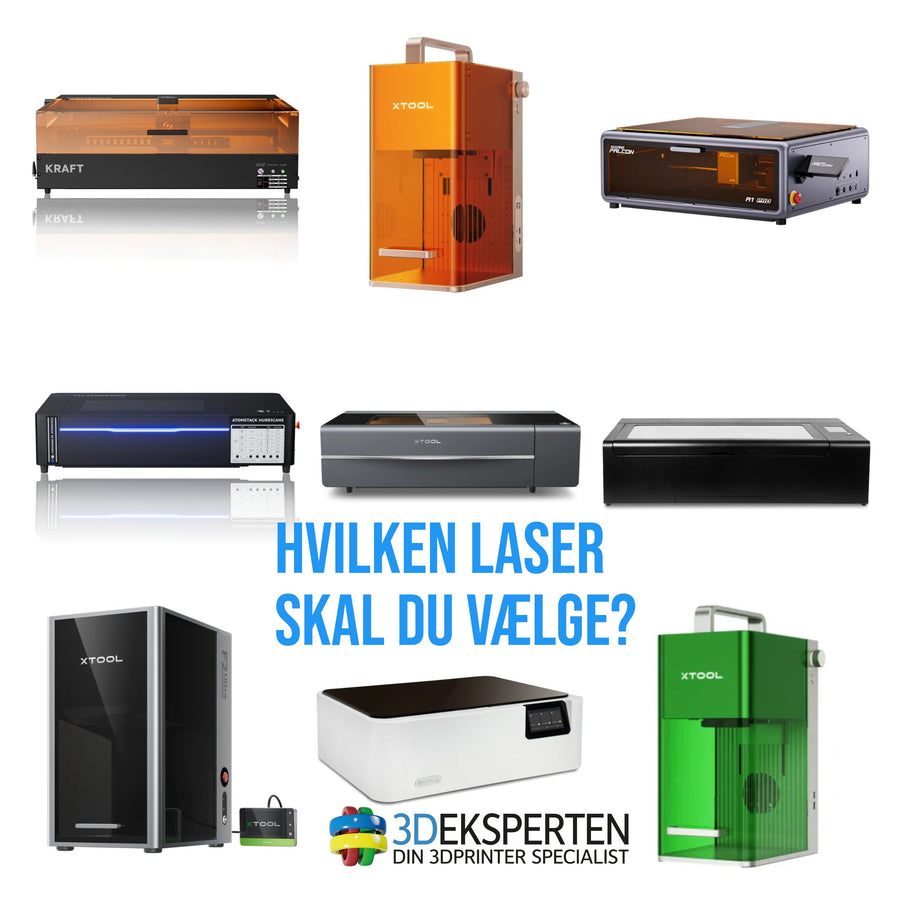 Forskellige lasertyper - hvilken skal du vælge?