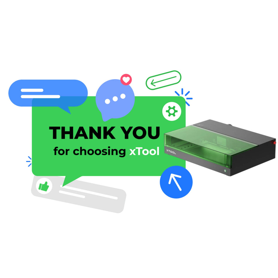 xTool - S1 - Kom godt i gang med din laser