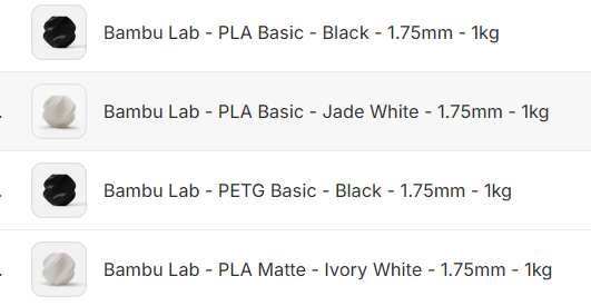 Filament Bambu Lab