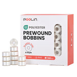 PooLin - Hvid Undertrådsspole - Type A - 144pcs