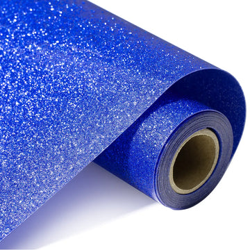 xTool - Värmeöverföringsvinyl - Marinblå Glitter - 25,5 cm x 2,45 m