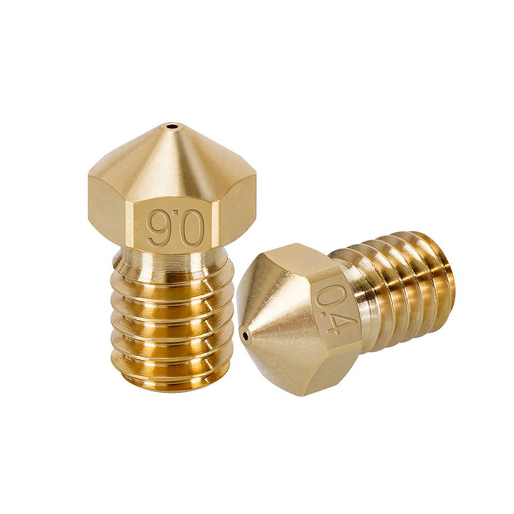 Spider - High Precision - V6 Brass Nozzle - M6 Thread (Pick a Size)