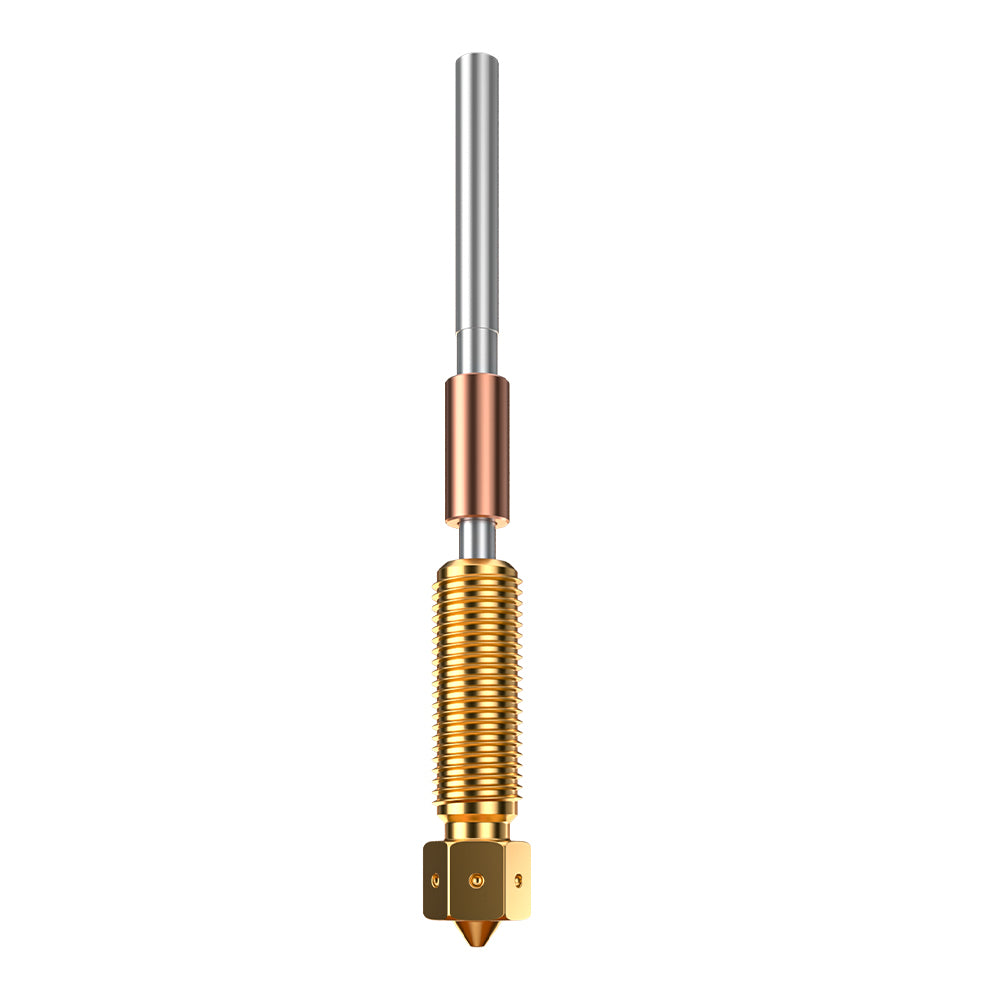 Creality 3D - Äkta E3D Mässingsmunstycke med högt flöde - 0,4 mm