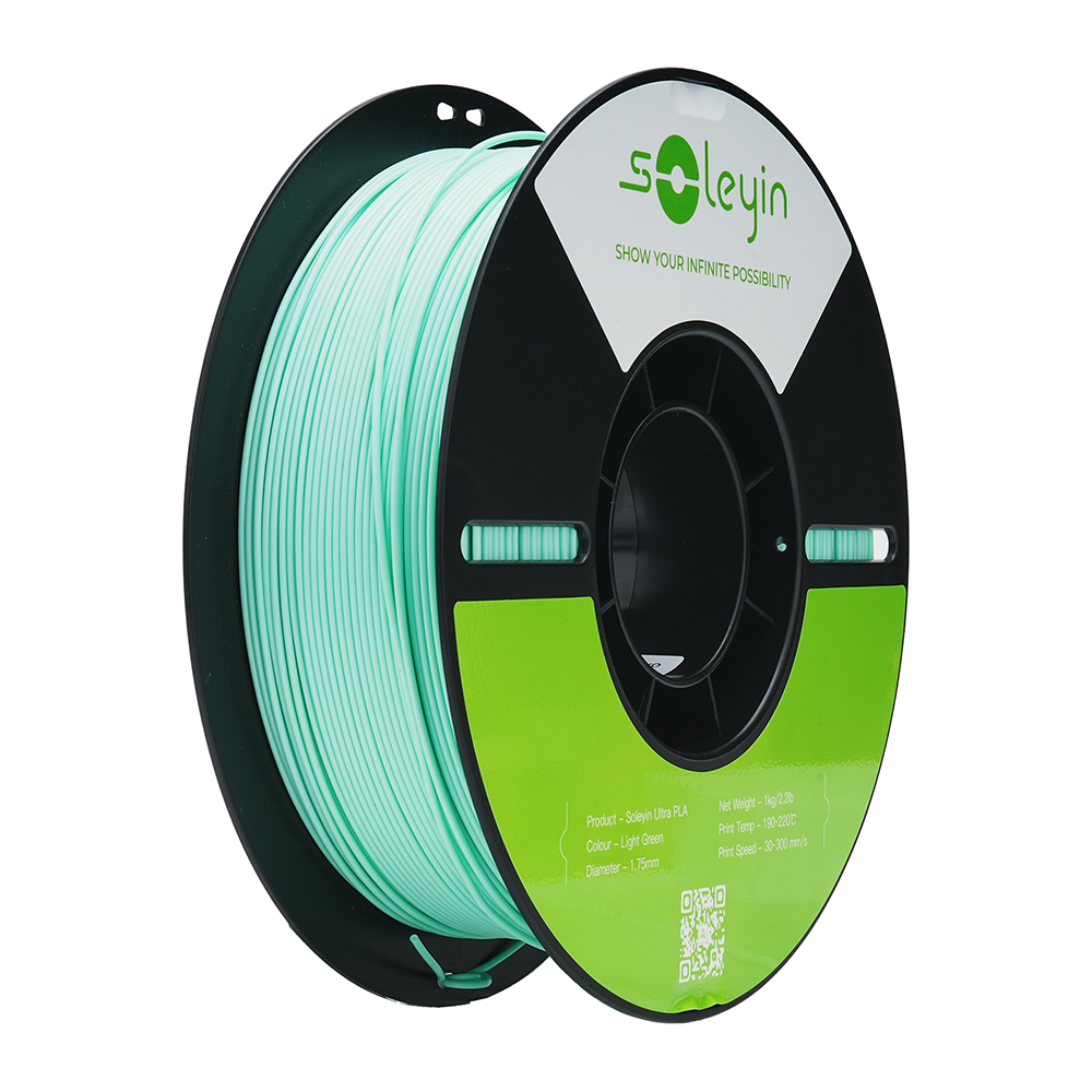 Soleyin - Ultra PLA - Light Green - 1.75mm - 1kg