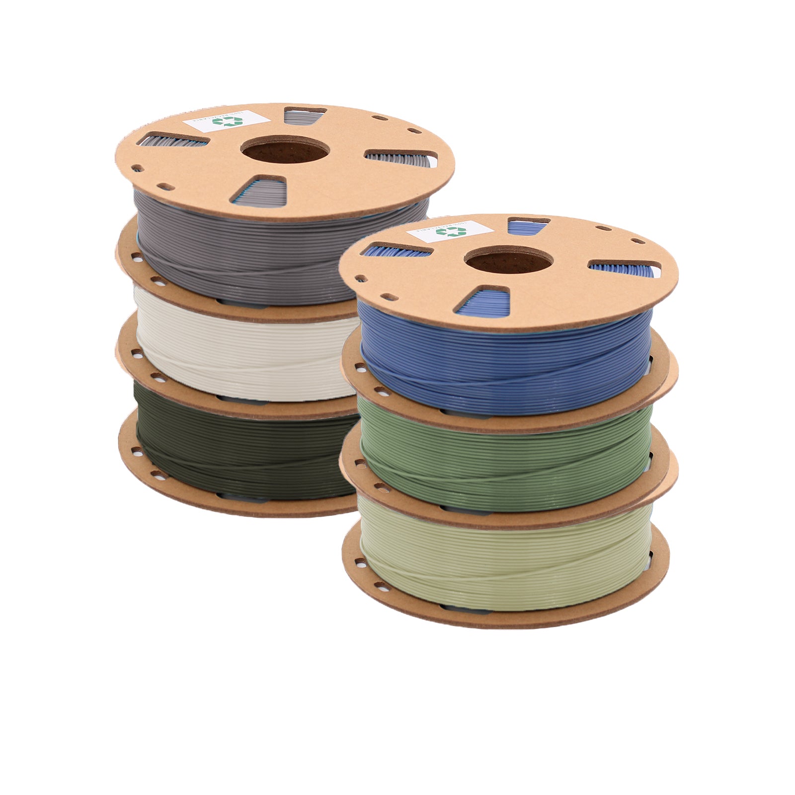 3DE Premium - PLA Basic Colors - 6 Pack - Bundle