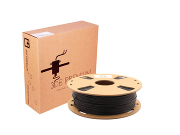 3DE Premium - PBT+ Tålig - Svart - 1,75 mm - 1 kg