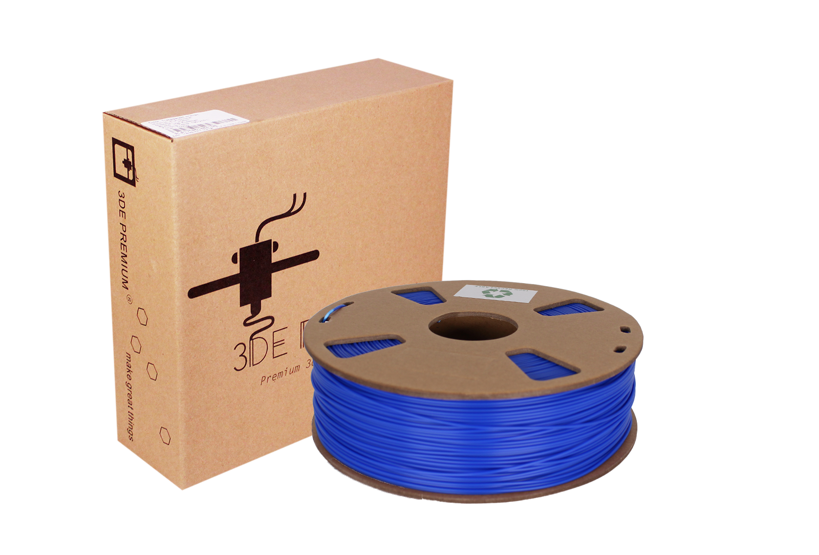 3de 3DE Premium - ABS - Dark Blue - 1.75mm - 1kg
