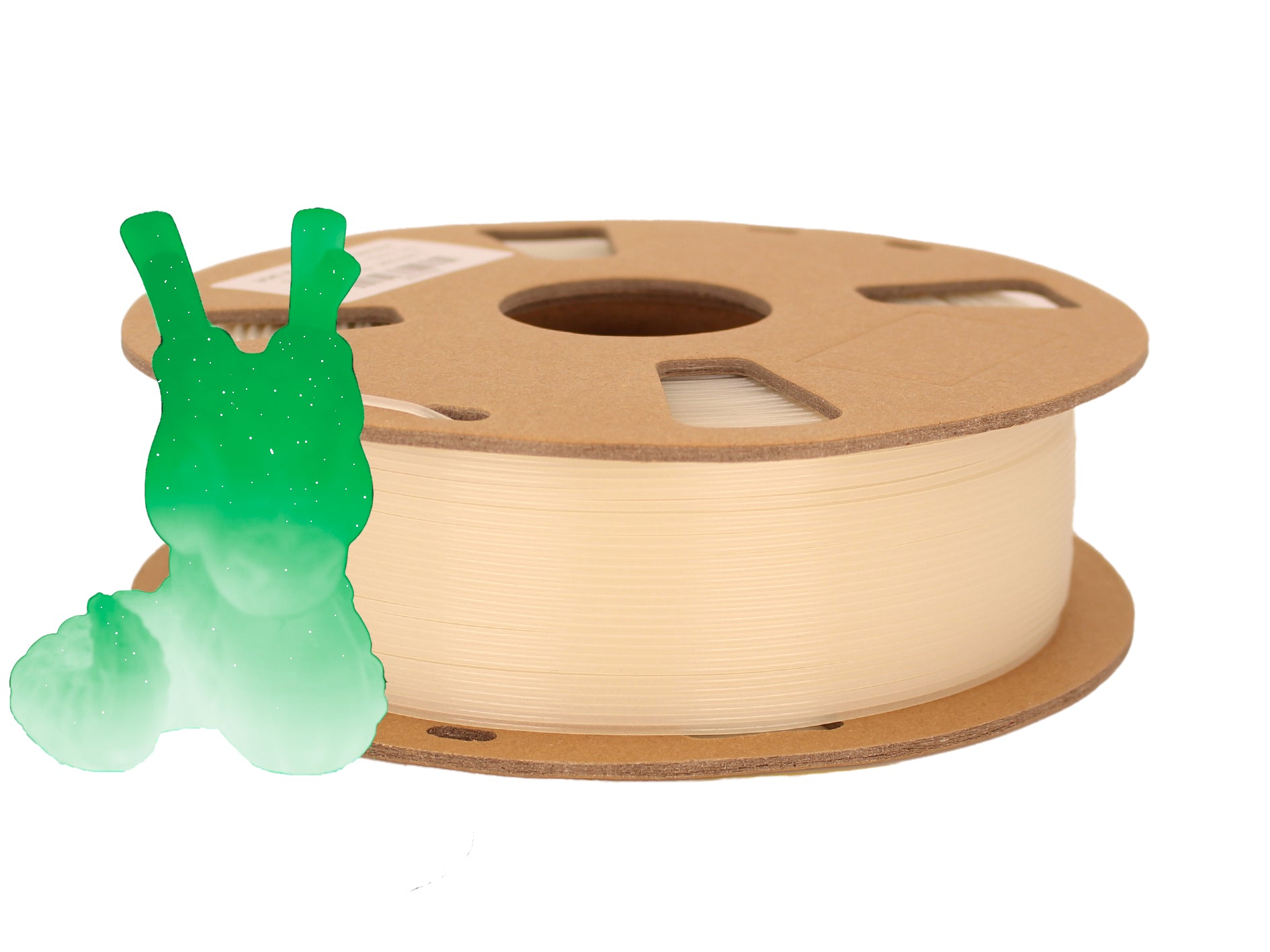 3DE Premium - PLA - Glow'n'Glitter Green - 1.75mm - 1kg