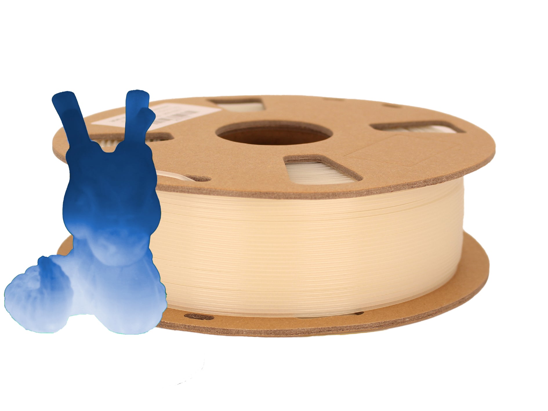 3de 3DE Premium - PLA - Glowing Blue - 1.75mm - 1kg