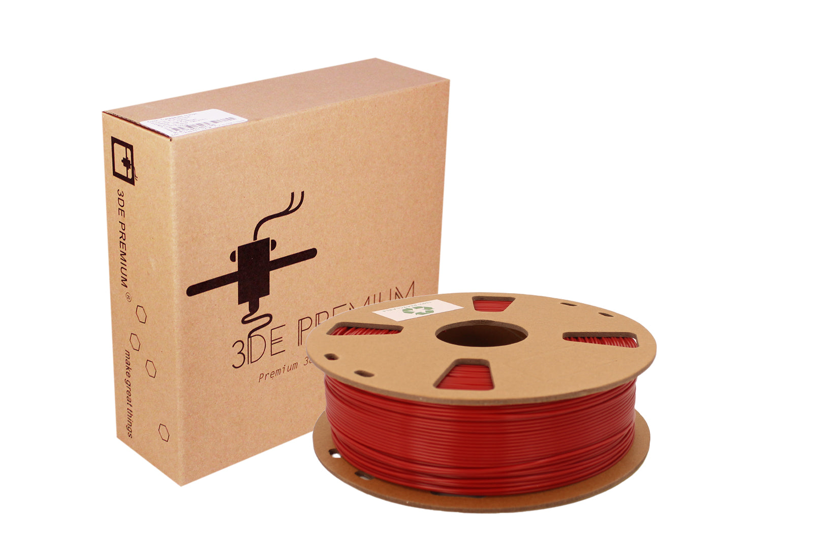 3DE Premium - PLA - Cherry Red - 1.75mm - 1kg