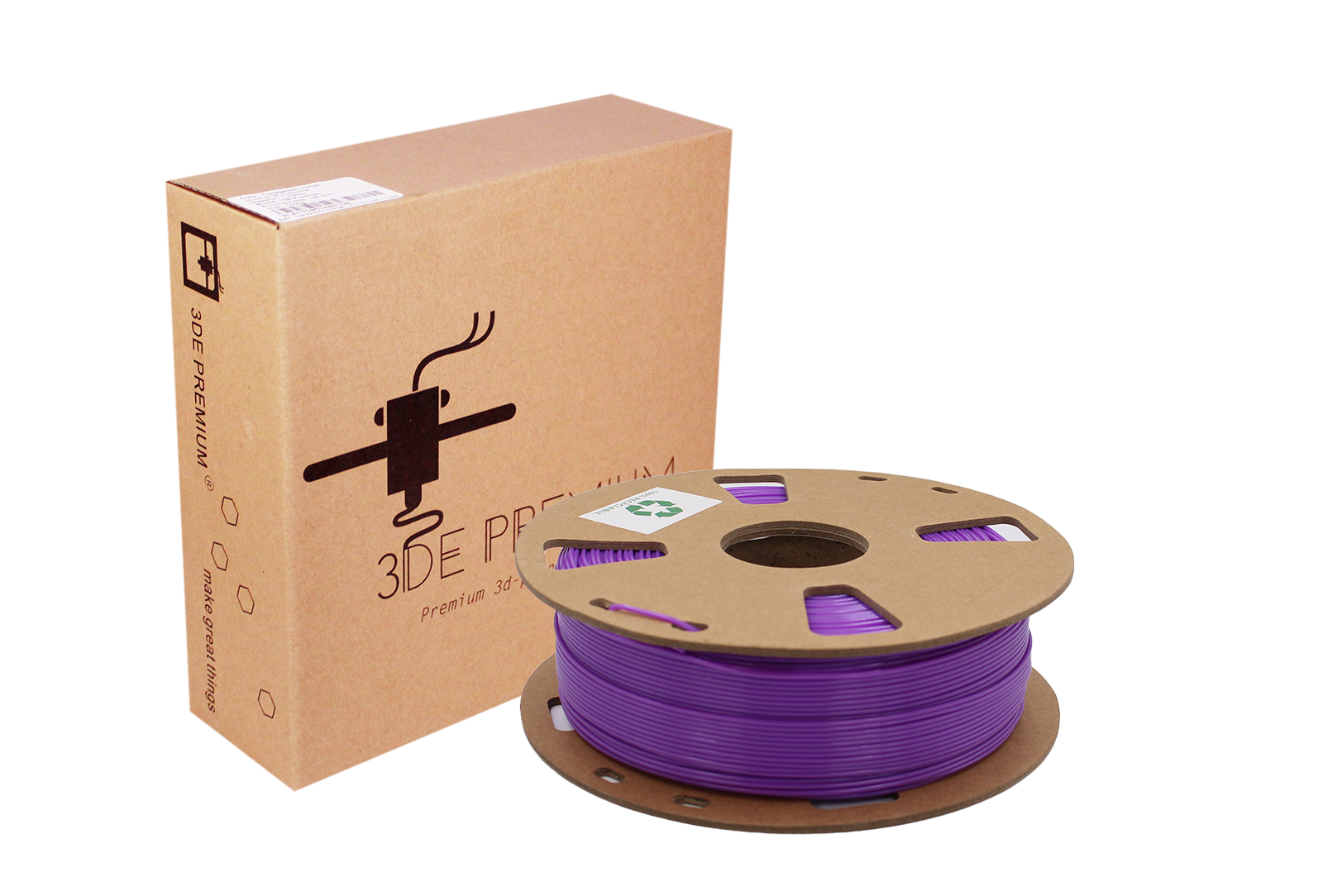 3DE MAX - PLA - Solid Deep Purple - 1.75mm - 1kg