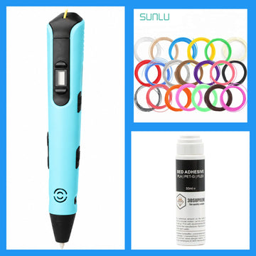 3D Pen Bundle - PLA Version M. Tilbehør