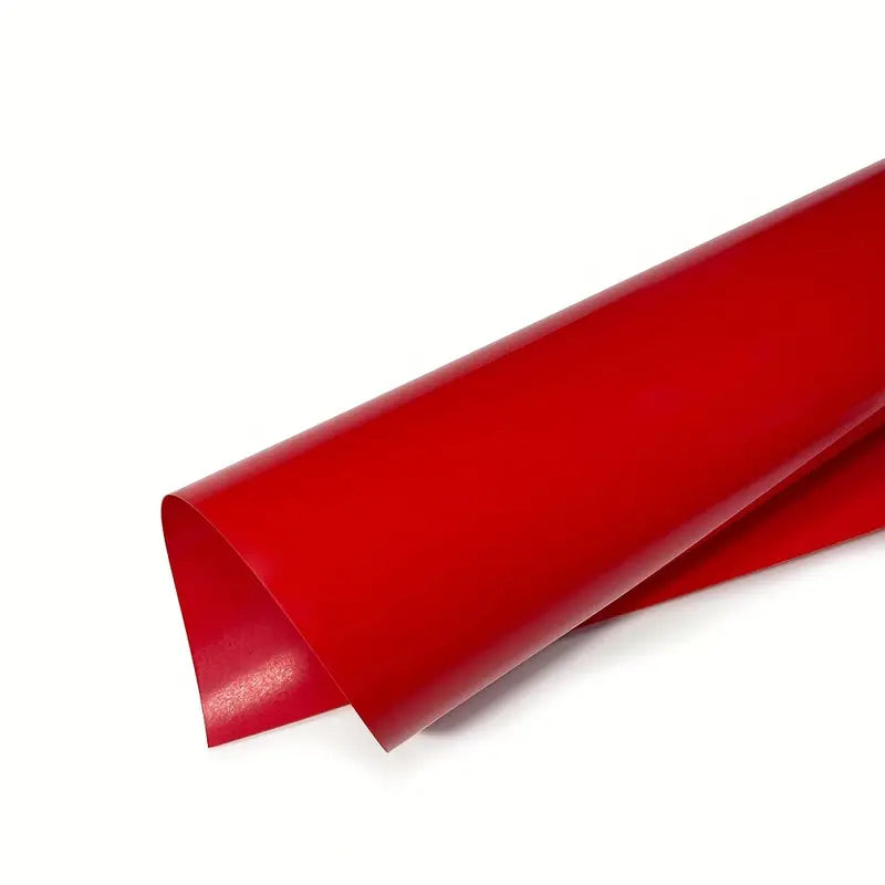 3DSUPREME - Värmeöverföringsfilm för gravyr - Röd - PVC A - Hög kvalitet - 61x100cm