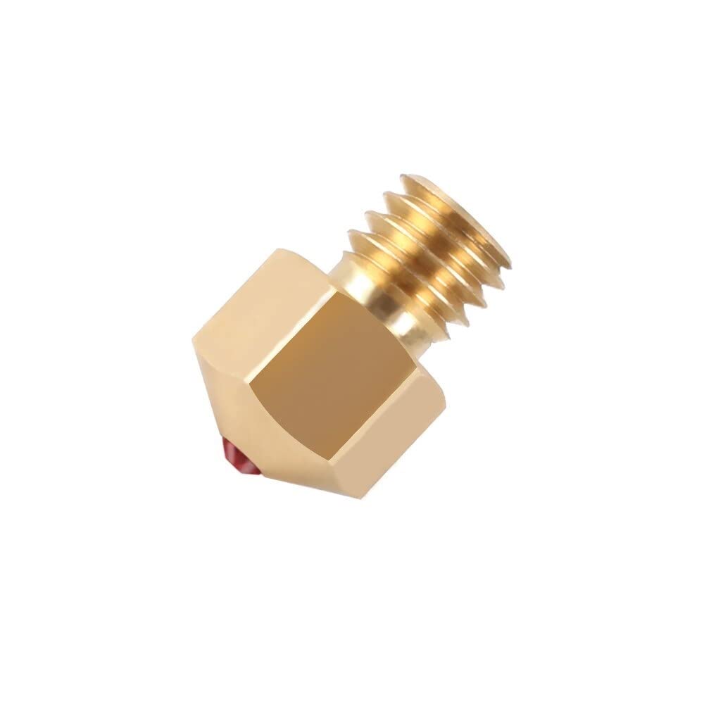 3DSUPREME - Ruby - MK8 Brass Nozzle - 0.4mm