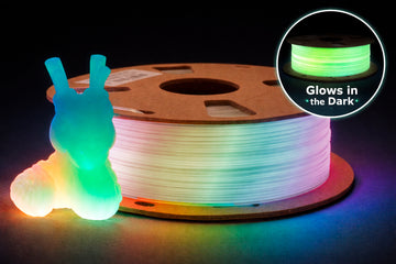 3DE Premium - PLA - Glowing Rainbow - 1.75mm - 1kg
