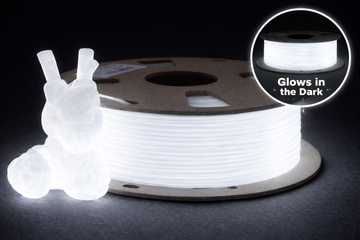 3DE Premium - PLA - Glowing White - 1.75mm - 1kg