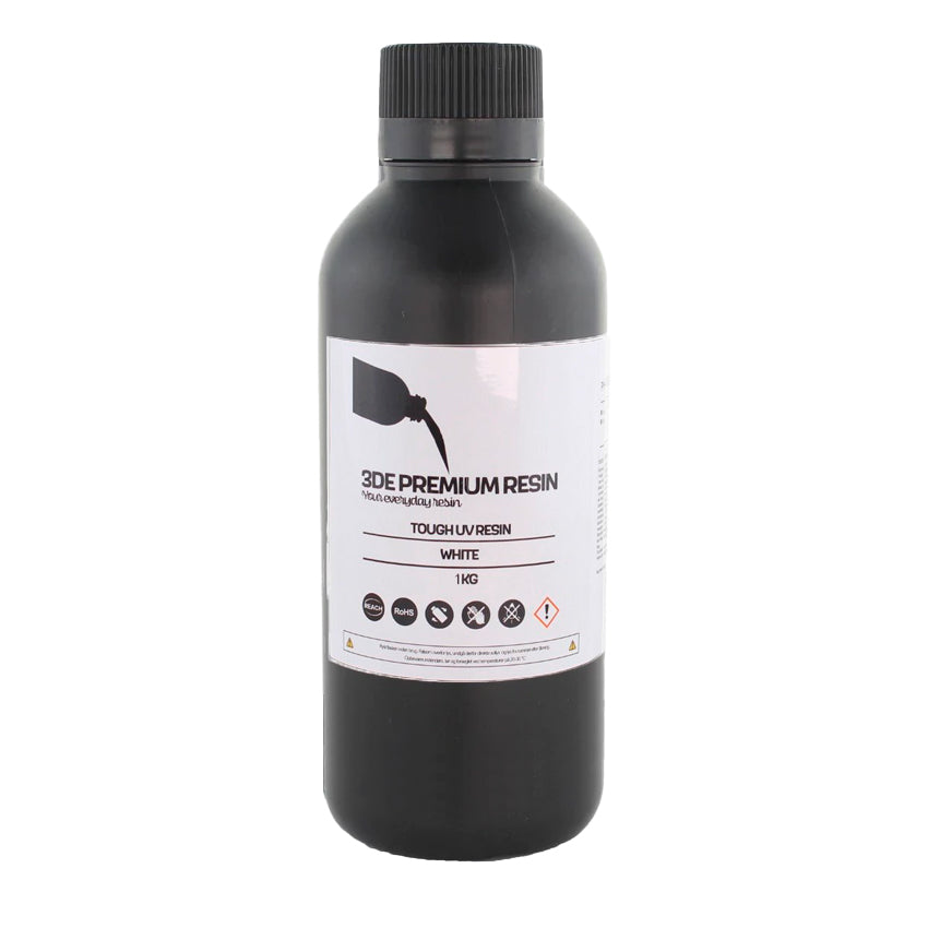 3DE Premium Resin - Tålig - Vit - 1 kg
