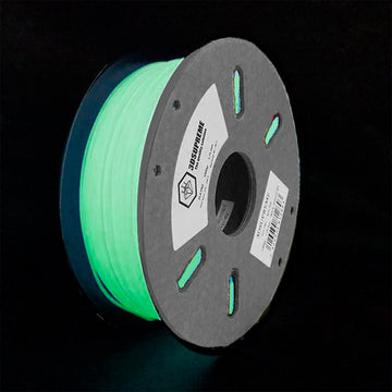 (UDGÅR) - 3DSUPREME - PLA - Glowing Green in the dark - 1.75mm - 1kg