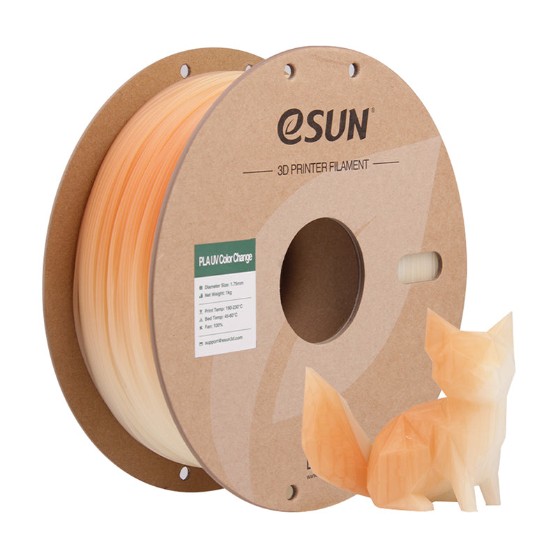 eSUN - PLA UV Color Change - Orange - 1.75mm - 1kg
