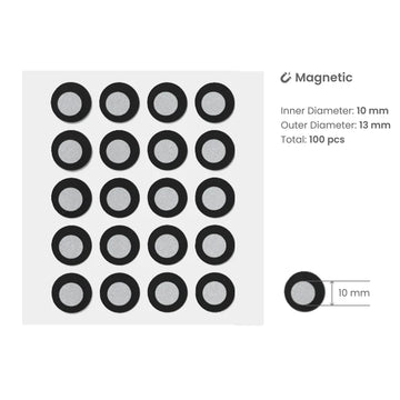 Revopoint - High Visibility Markers 10mm - Magnetic (100pcs)