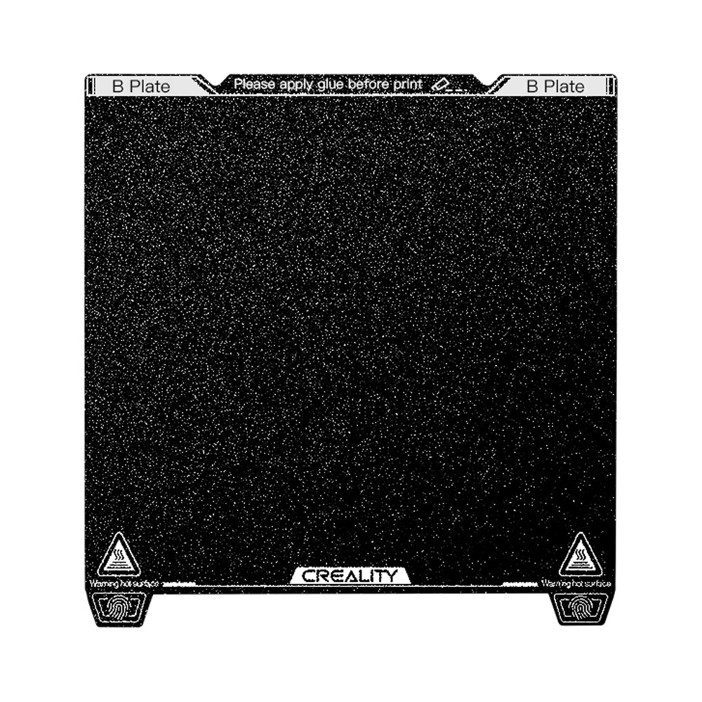 Creality 3D - PEI Build Plate Kit with Soft Magnetic / Plate B - 235x235mm - K1