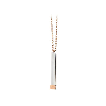 xTool - Hidden Message Necklace - Stainless Steel - Rose Gold (3pcs)