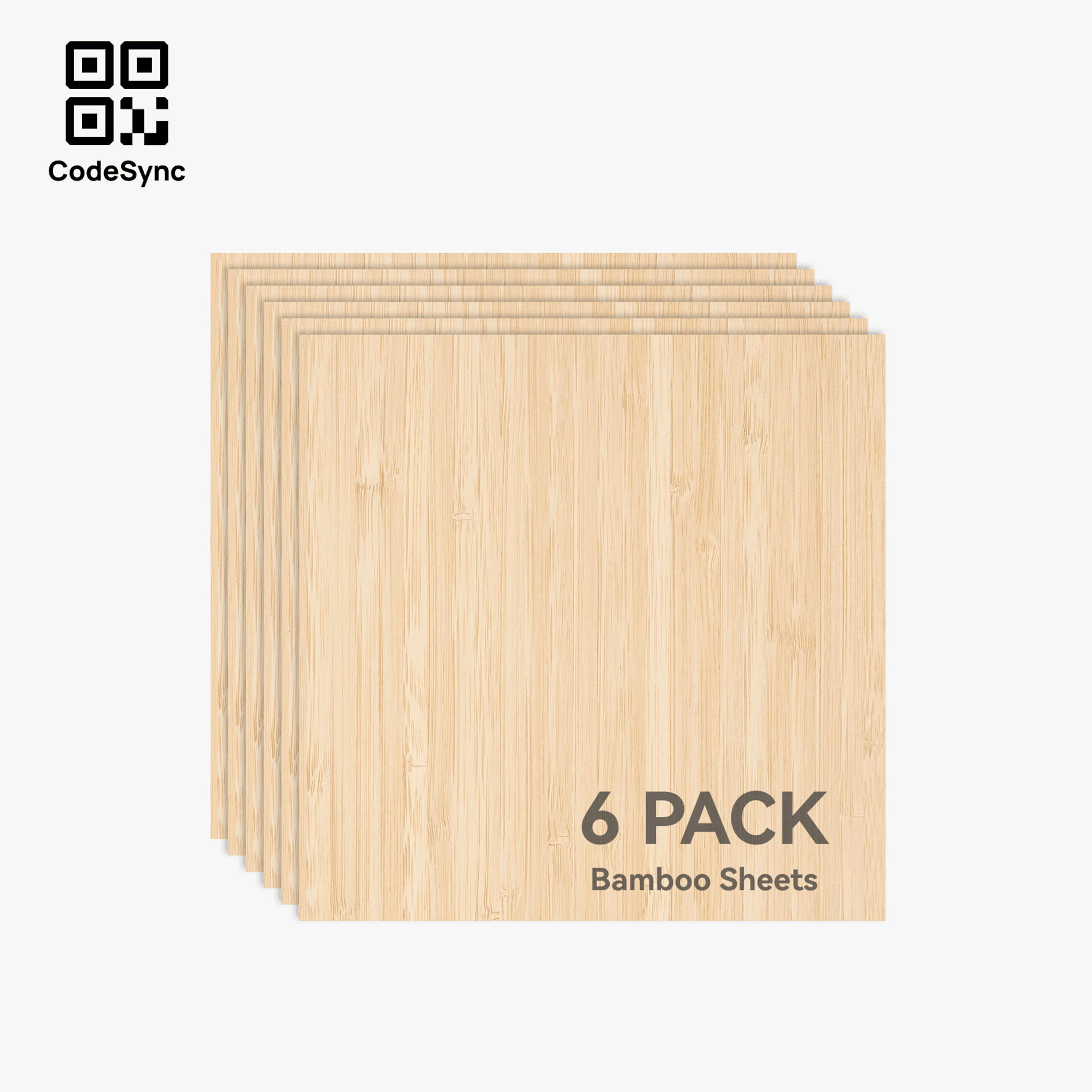 Bambu Lab - 300x300x3mm bambubräda (6 st)