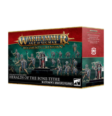 Age of Sigmar: Ossiarch Bonereapers - Heralds of the Bone-tithe - Regiment of Renown