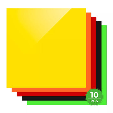 xTool - Acrylic Sheets Trial Kit - 3mm (10pcs)