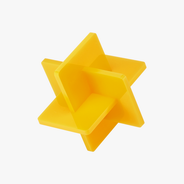 Bambu Lab - 3mm Yellow Opaque Acrylic (3pcs)