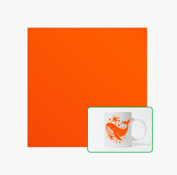 Bambu Lab - Matt avtagbar vinyl - Orange (10 st)