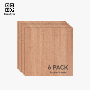 Bambu Lab - 3mm Sapele Plywood (6pcs)