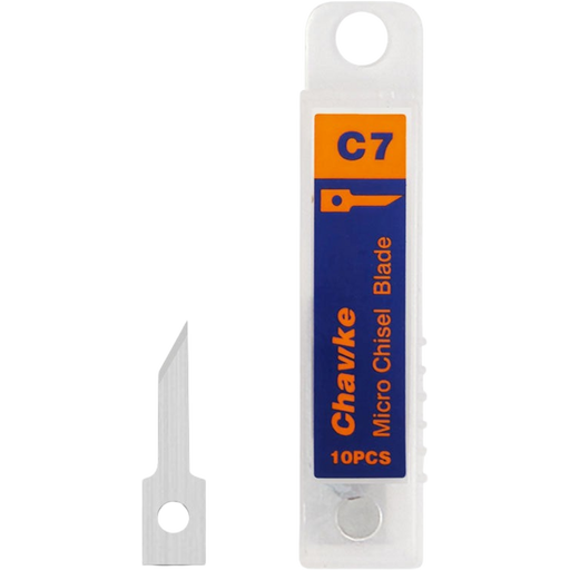 Micro Chisel Razorblade End Chawke - C7 - Micro Chisel Blade for CK01