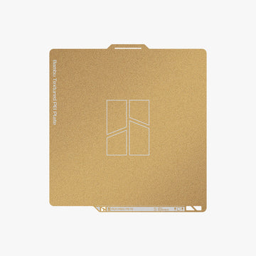 Bambu Lab - Textured PEI Plate (Gold) - P1/X1/A1/P2 Series - 256x256mm