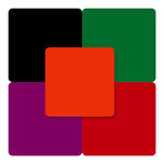 Creality 3D - Opaque Glossy Colorful Acrylic Sheets - 200x200mm - Falcon Series (10pcs)
