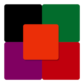 Creality 3D - Opaque Glossy Colorful Acrylic Sheets - 200x200mm - Falcon Series (10pcs)