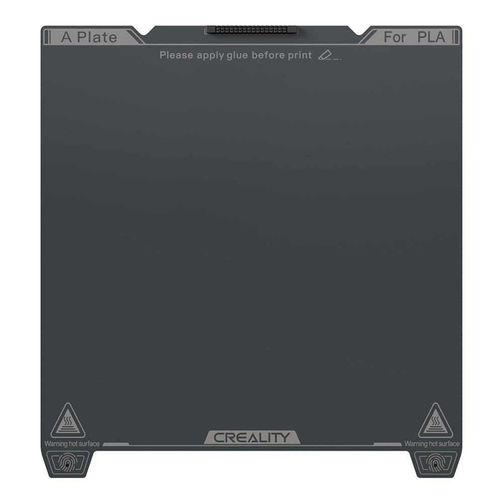 Creality 3D - Smooth PEI Build Plate Without Soft Magnetic Sticker - K1C - 235x235mm