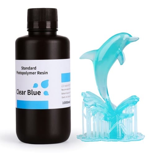 ELEGOO - Standard Resin - Clear Blue - 1kg