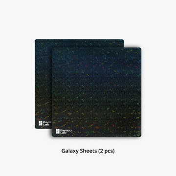Bambu Lab - Galaxy Surface Sheet - 2pcs - P1/X1 Series/A1 - 258x275mm