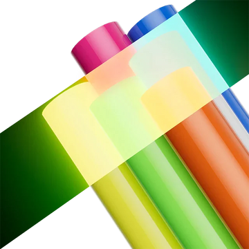 xTool - Laser-Safe Glow in the Dark PU Heat Transfer Vinyl (20pcs) - 25.5cm x 30.5cm