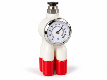 Spider - 4-in-1 PTFE Tube Connector AMS - Transparent - X1/P1 Series
