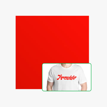 Bambu Lab - Matte Heat Transfer Vinyl - Red (10pcs)
