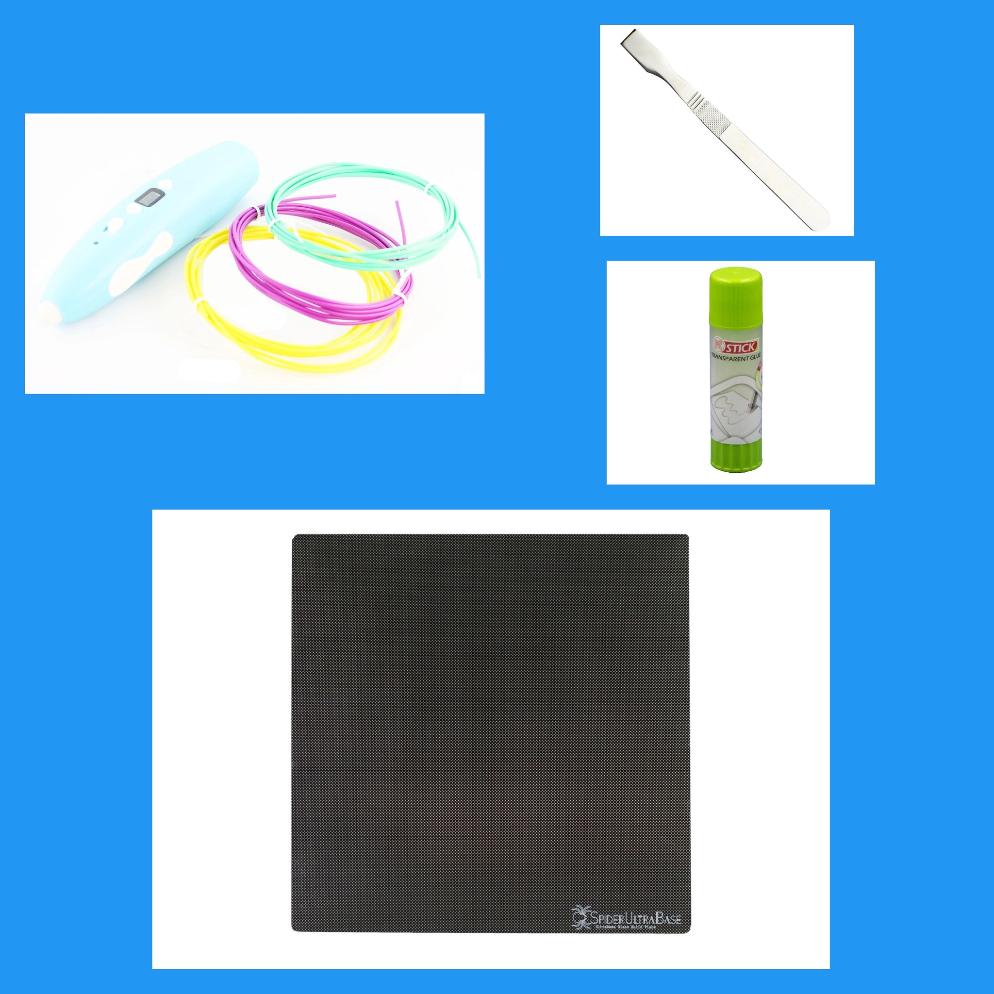 Spider - PCL 3D Pen + Tilbehør - Bundle
