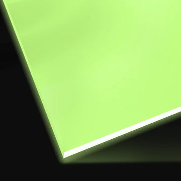 xTool - Acrylic Sheet Plexiglass - Glow in the Dark - Pale Yellow - 3mm (3pcs)