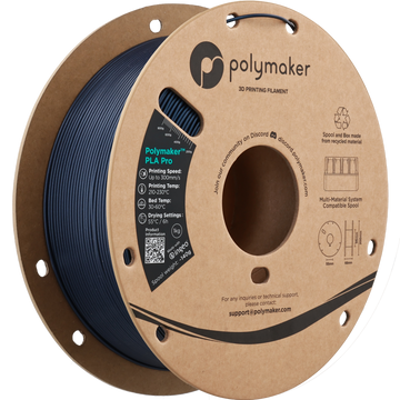 Polymaker™ - PLA Pro - Metallic Blue - 1.75mm - 1kg