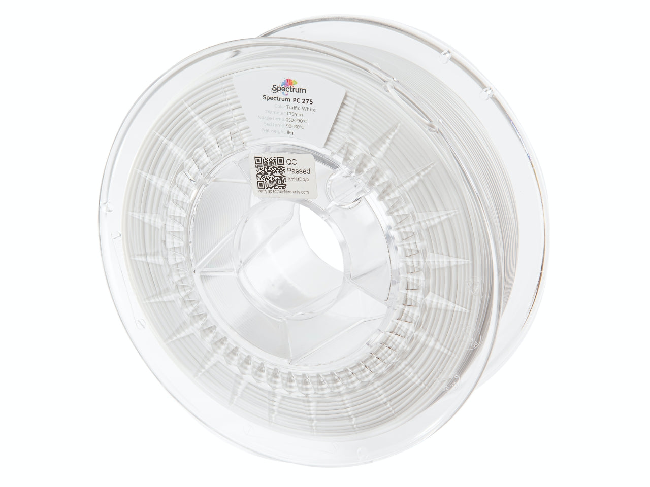 Spectrum - PC 275 - Traffic White - 1.75mm - 1kg
